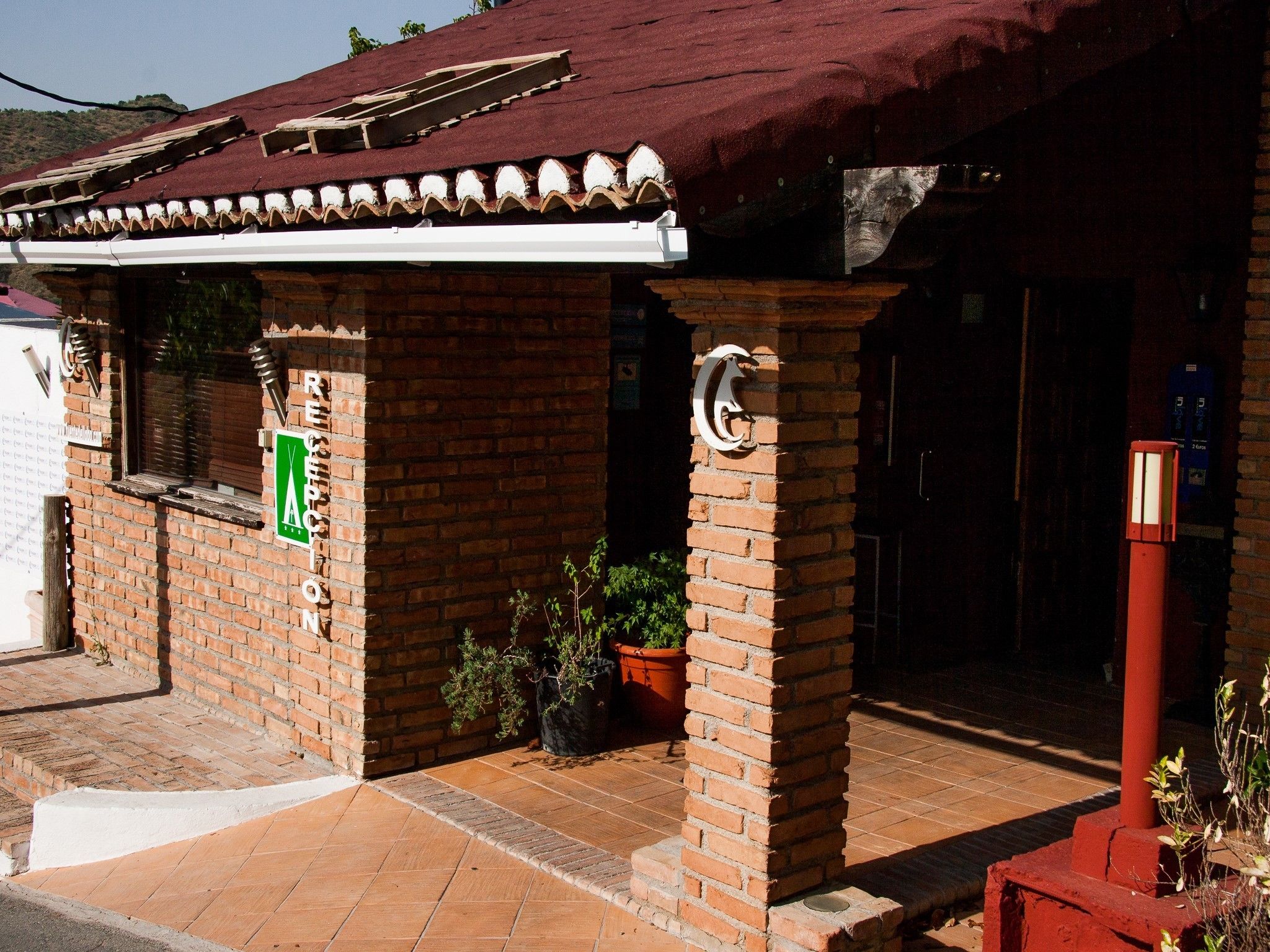 Entrada al alojamiento