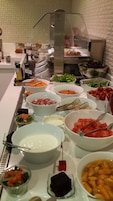 Daily buffet breakfast (EUR 15 per person)