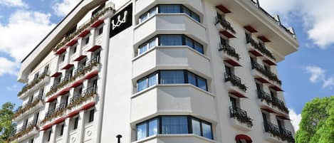 Fachada del alojamiento