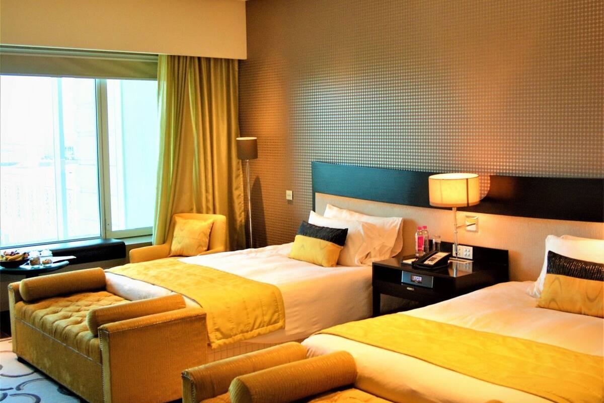 Premium bedding, minibar, in-room safe, desk