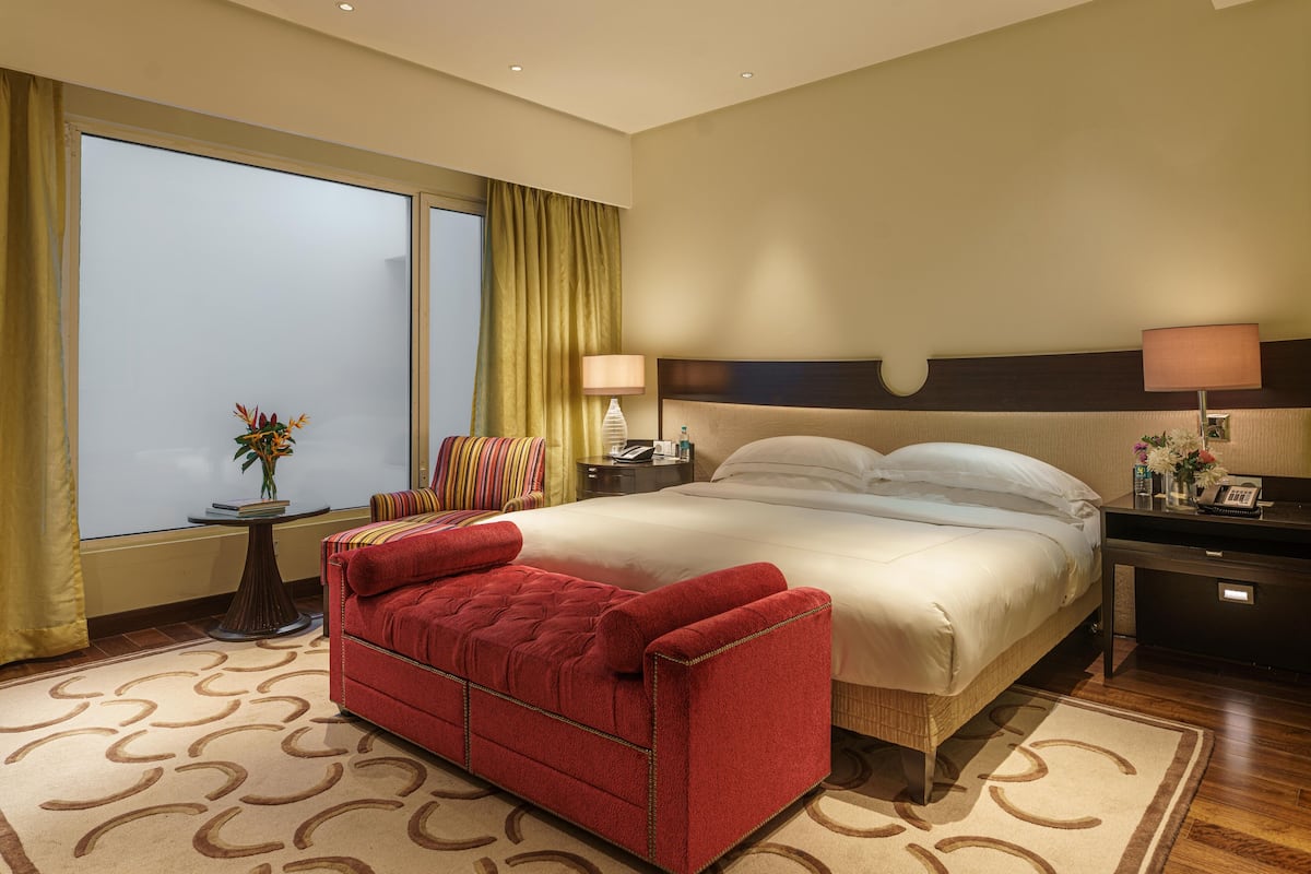 Luxury Room Facade View | Premium bedding, minibar, in-room safe, individually furnished