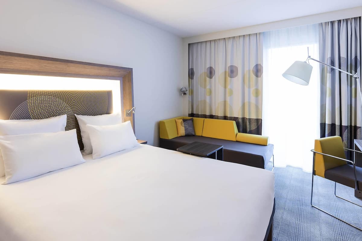 Quarto conforto, 1 cama de casal e sofá-cama | 1 quarto, cofres nos quartos, escrivaninha