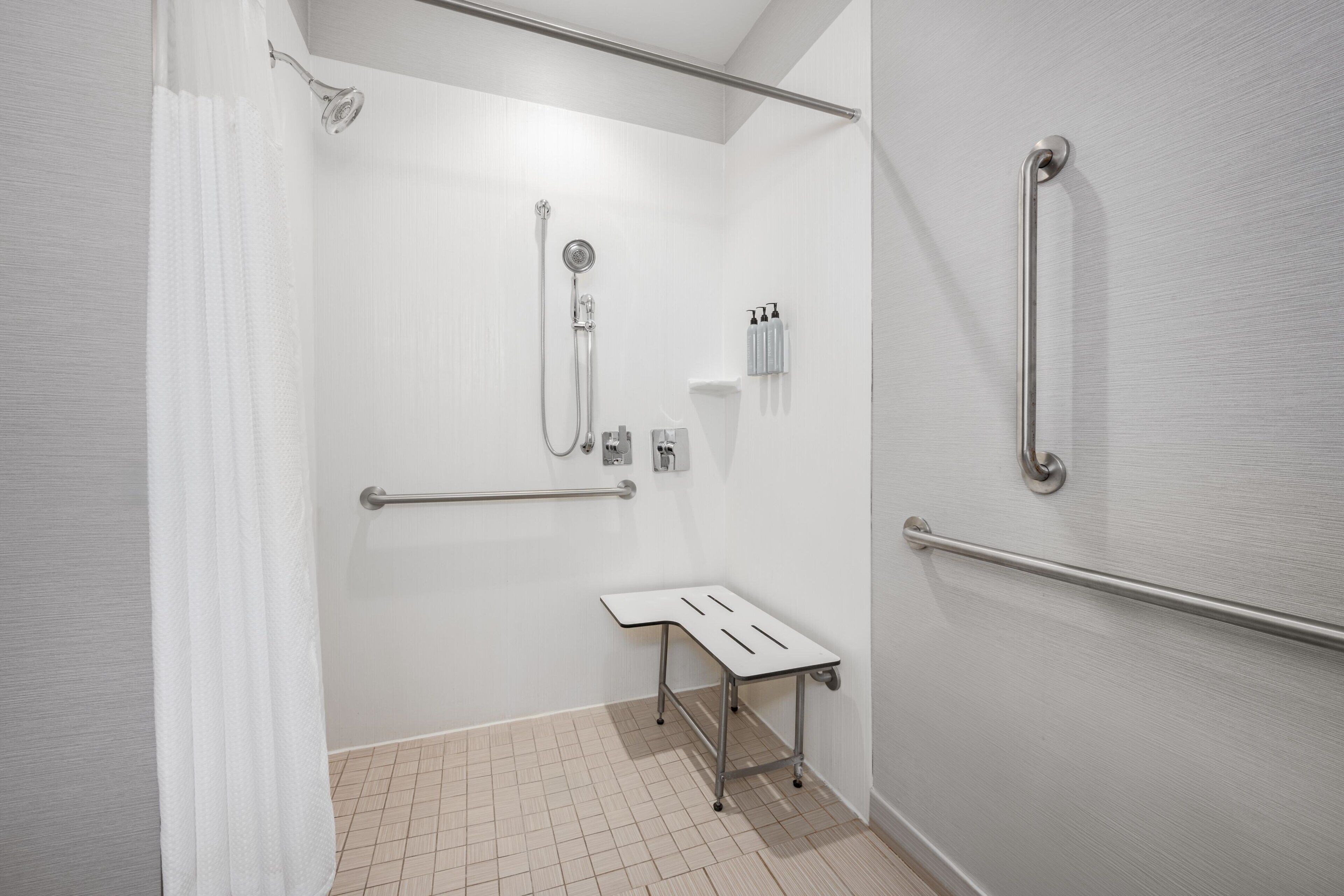 free toiletries, hair dryer, towels, soap