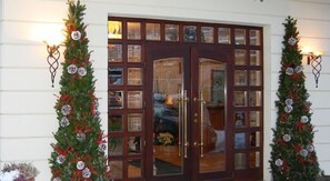 Entrada de la propiedad