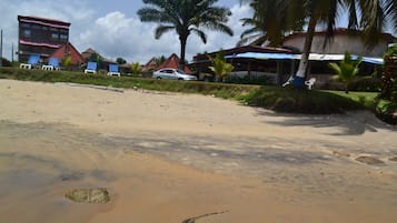 Private beach