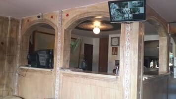 Check-in/check-out kiosk