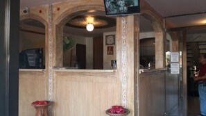 Quiosque de check-in/check-out