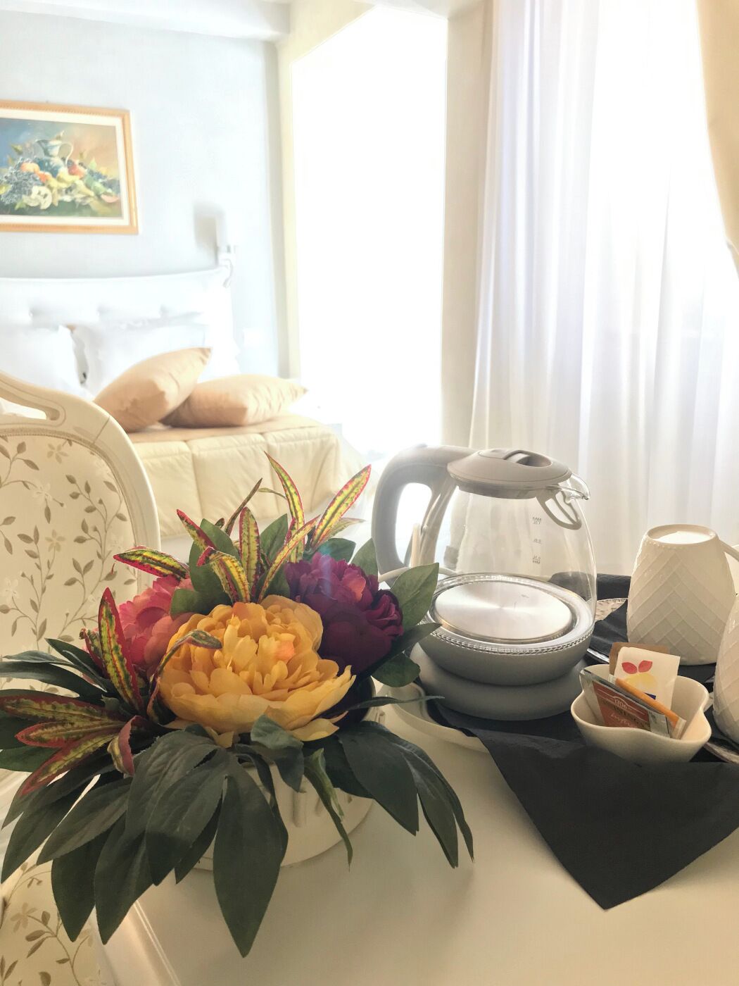 Superior Double Room, Patio, Courtyard View | Premium bedding, minibar, in-room safe, desk