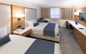 In-room safe, desk, laptop workspace, iron/ironing board