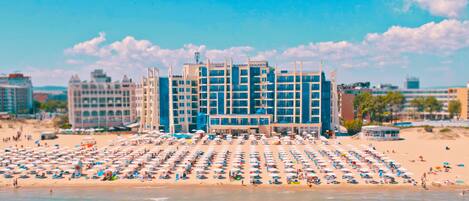 Majoituspaikan julkisivu