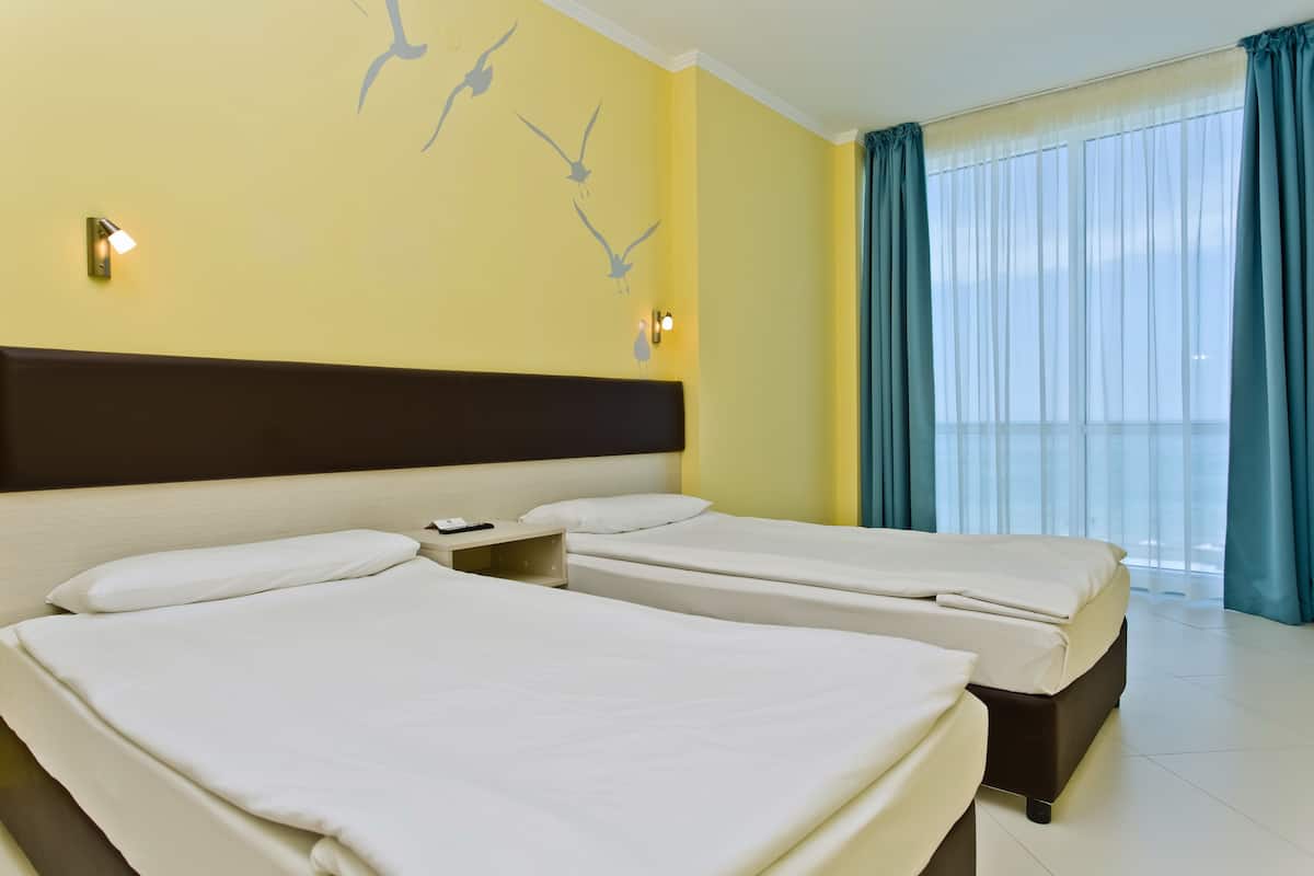 suite, 2 bedrooms, balcony | 1 bedroom, desk, free wired internet