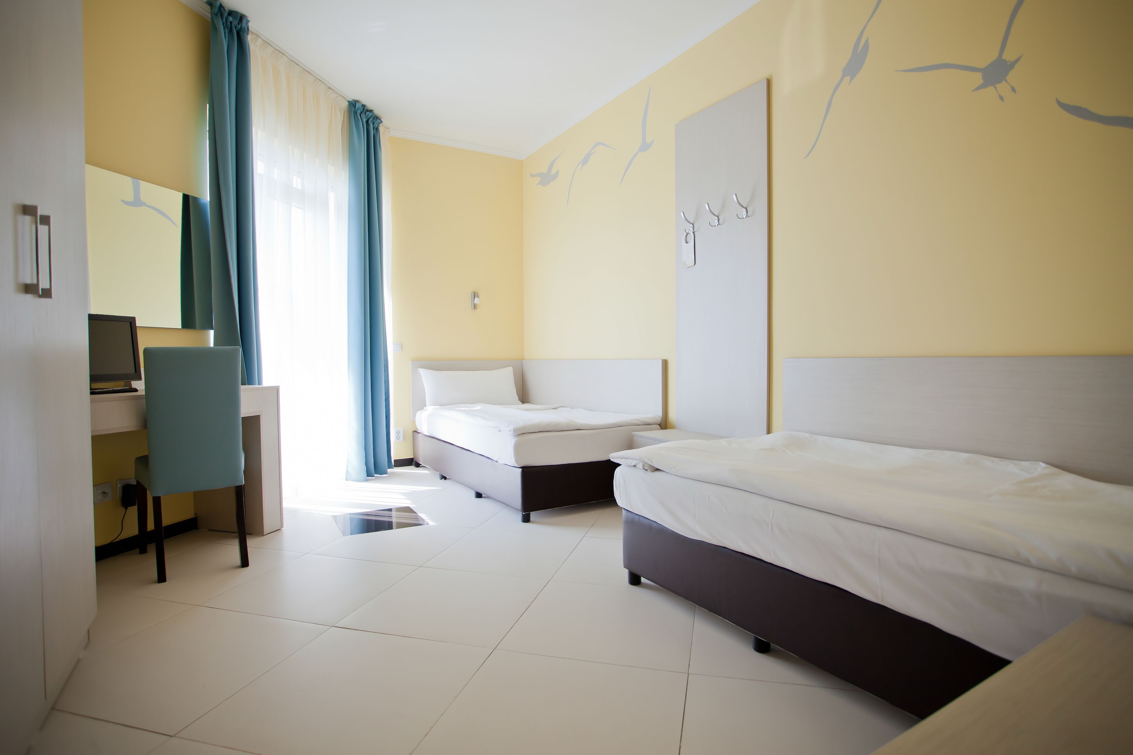 suite, 2 bedrooms, balcony | 1 bedroom, desk, free wired internet