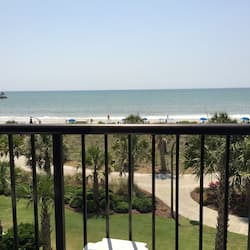 Oceanfront Guest Room with Two Queen Beds, Balcony and Kitchen | Balcony