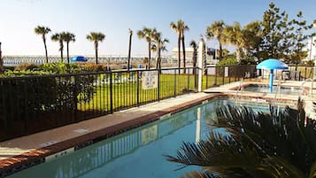 Indoor pool, seasonal outdoor pool