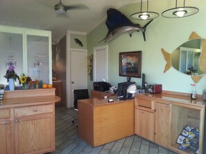 Zona de estar del vestíbulo