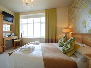 Habitación de lujo doble, baño privado, vistas al mar (Full front sea view)