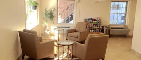 Lobby sitting area