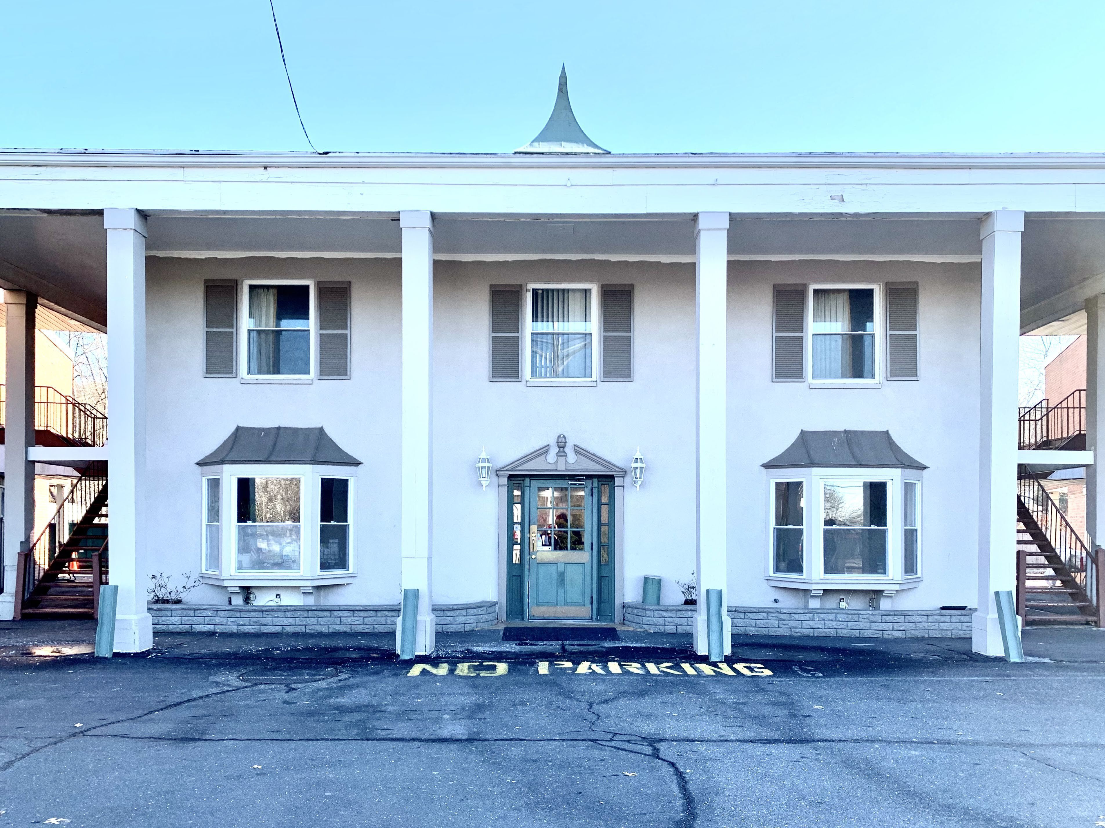 Front of property – evening/night