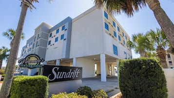 Voorkant van accommodatie