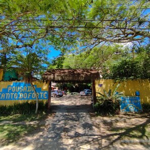 Façade de l’hébergement