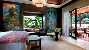 3 Schlafzimmer, italienische Bettbezüge von Frette