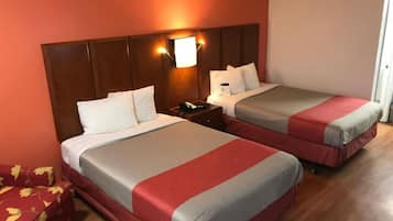 Free WiFi, bed sheets