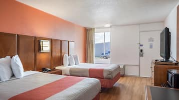 Free WiFi, bed sheets