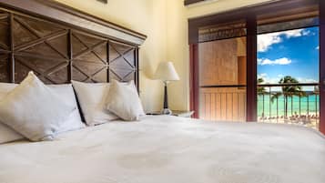 2 bedrooms, down duvets, in-room safe, individually decorated