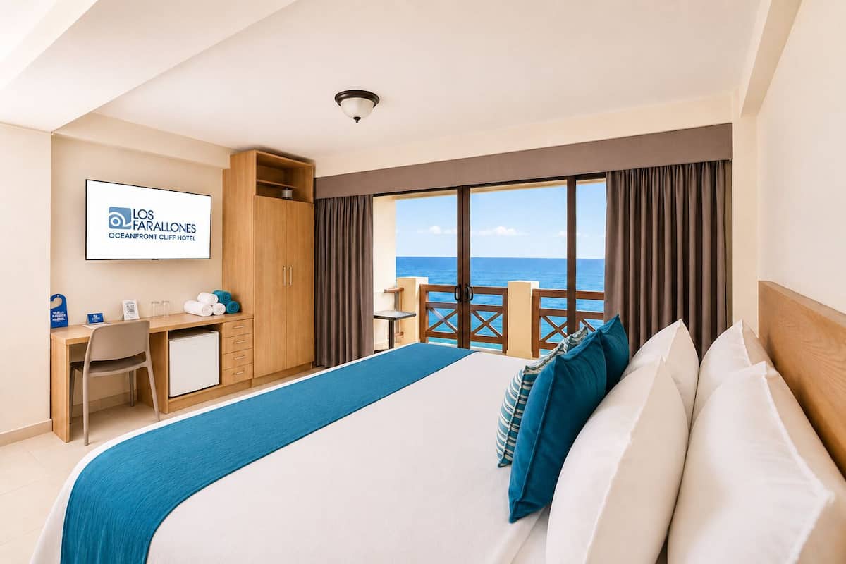 Ropa de cama de alta calidad y minibar 
