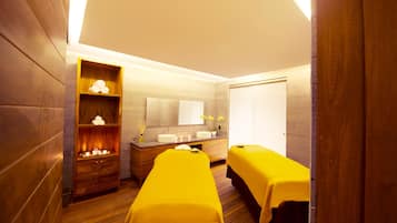 Couples treatment rooms, sauna, hot tub, steam room, Turkish bath
