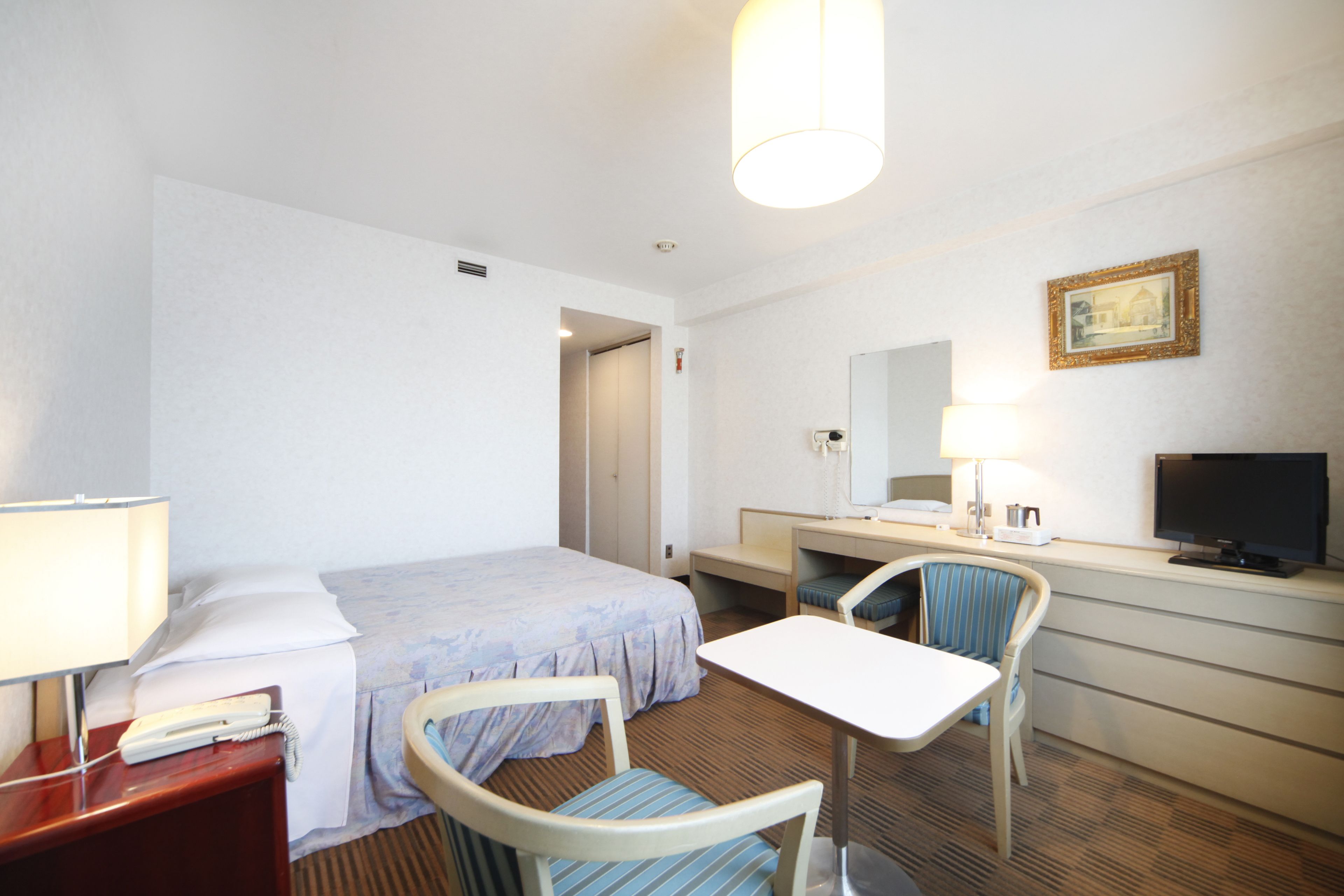 premium bedding, desk, blackout curtains, soundproofing