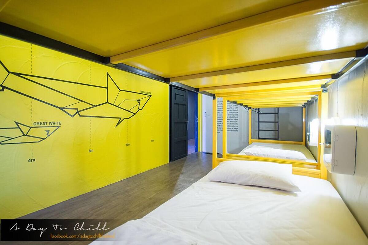 1 Bed in Mixed 4 Beds Dormitory Room - Air Con