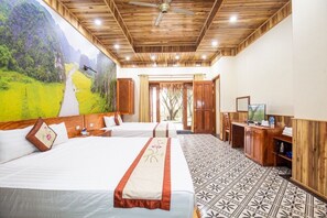 Executive Villa | Minibar, in-room safe, desk, soundproofing - Mua Caves Ecolodge (Hoa Lu)