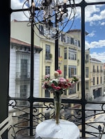 Suite (4 guests) | 1 Schlafzimmer, italienische Bettbezüge von Frette, Daunenbettdecken