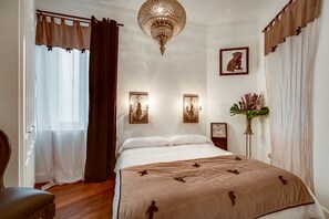 1 habitación, sábanas italianas Frette y cubrecamas 