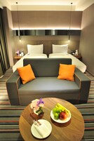 Grand Suite, 2 Twin Beds | Down comforters, in-room safe, desk, blackout drapes