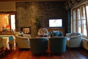 Sala de estar en el lobby