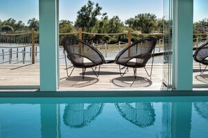 Un sauna, tratamientos corporales, envolturas corporales