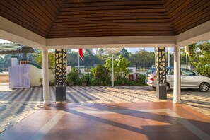 Entrada al alojamiento