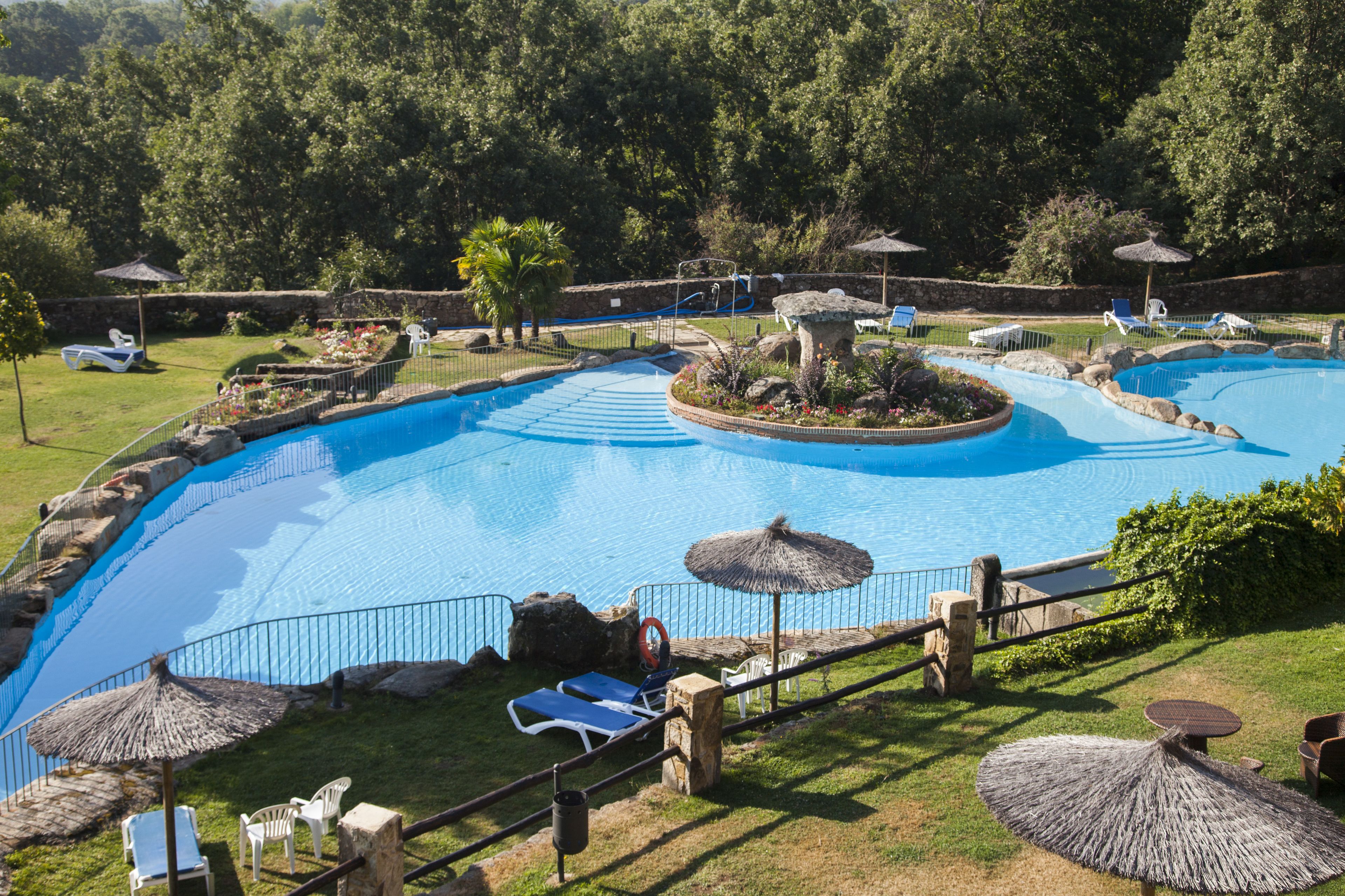 indoor pool, seasonal outdoor pool