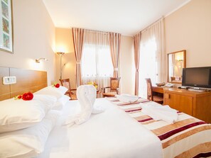 Double or Twin Room, Balcony, Sea View