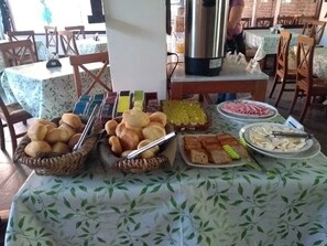 Frokostbuffé er inkludert hver dag