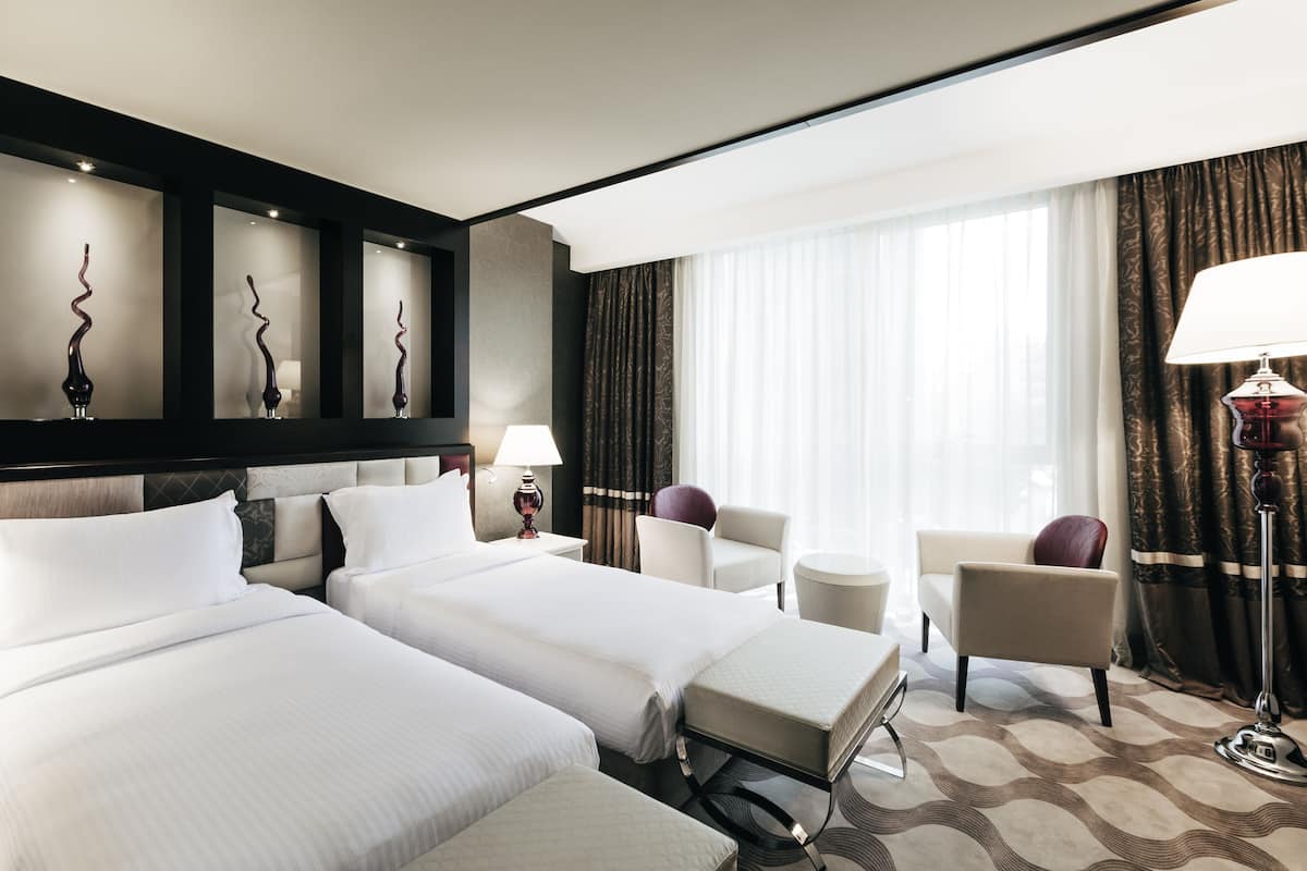 Literie de qualité supérieure, minibar, coffres-forts dans les chambres