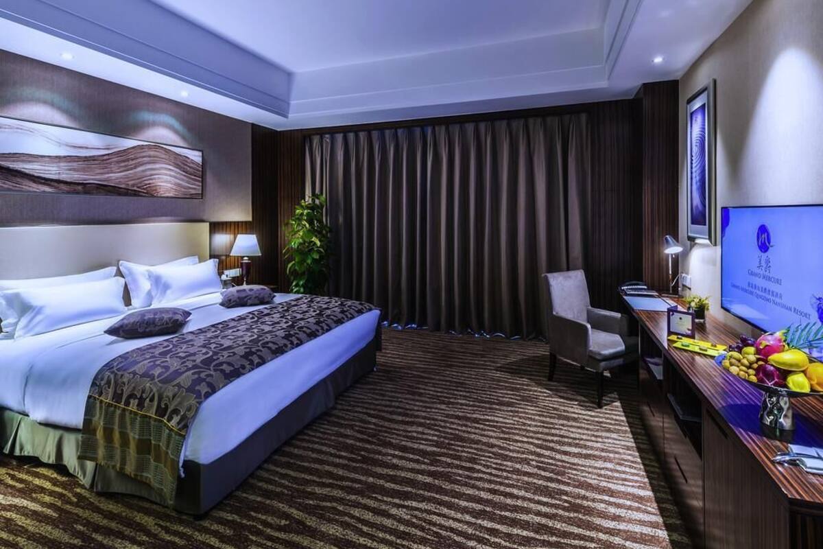 Biancheria da letto di alta qualità, minibar, una cassaforte in camera