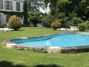 Seasonal outdoor pool