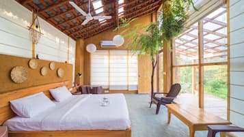 村舍 | 办公桌、笔记本电脑工作区、熨斗/熨板、折叠床/加床(额外收费)