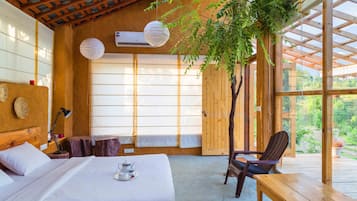 村舍 | 办公桌、笔记本电脑工作区、熨斗/熨板、折叠床/加床(额外收费)