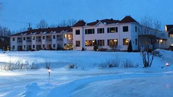 Front of property - evening/night