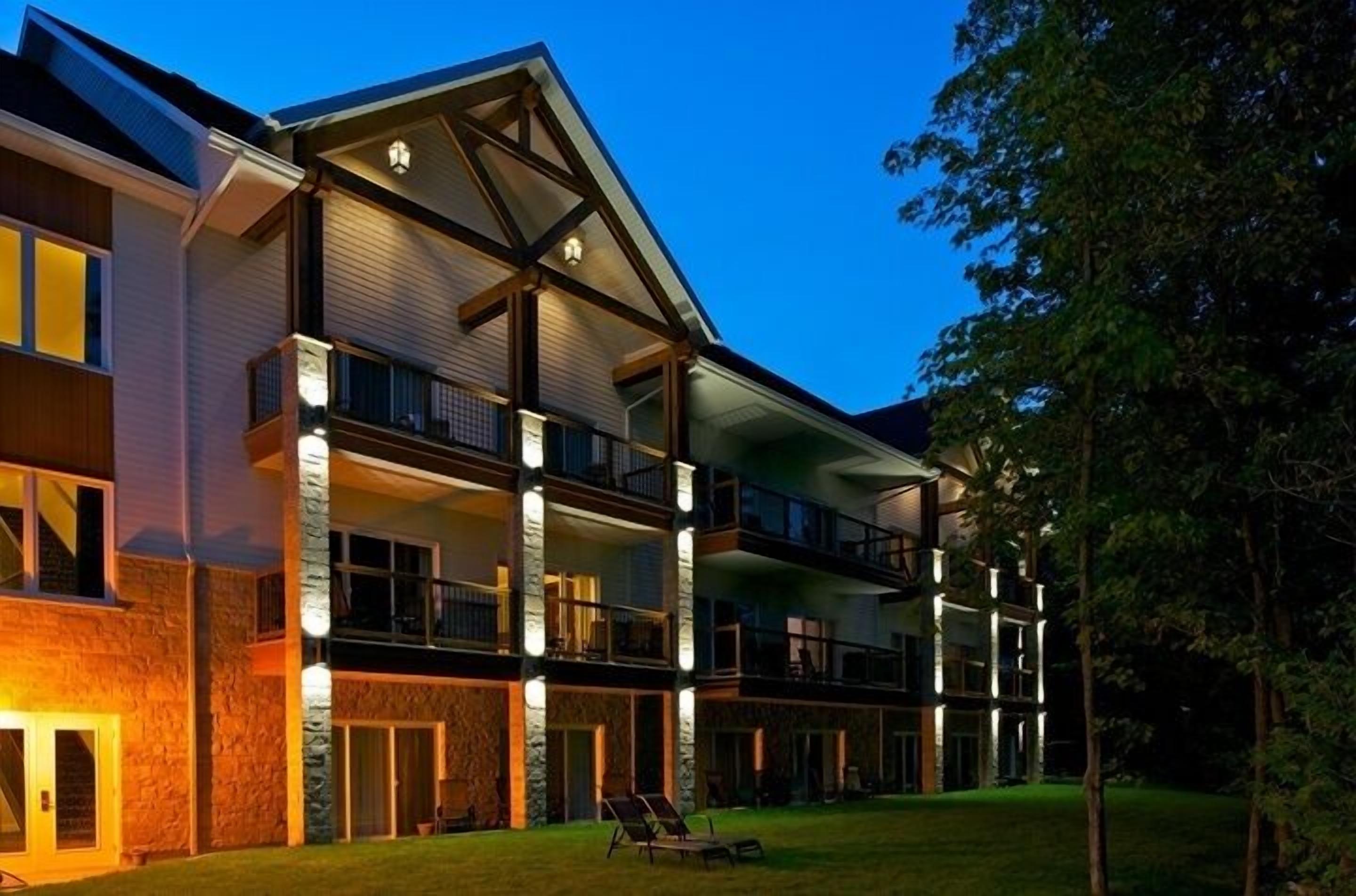 Front of property - evening/night