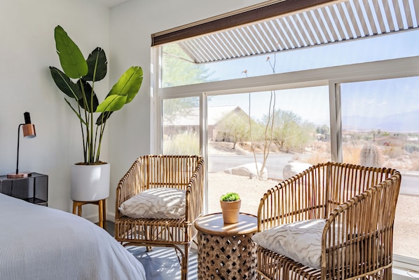 Comfort Studio, 1 King Bed, Kitchenette, Mountain View | View from room - Desert Hot Springs Inn (Desert Hot Springs)